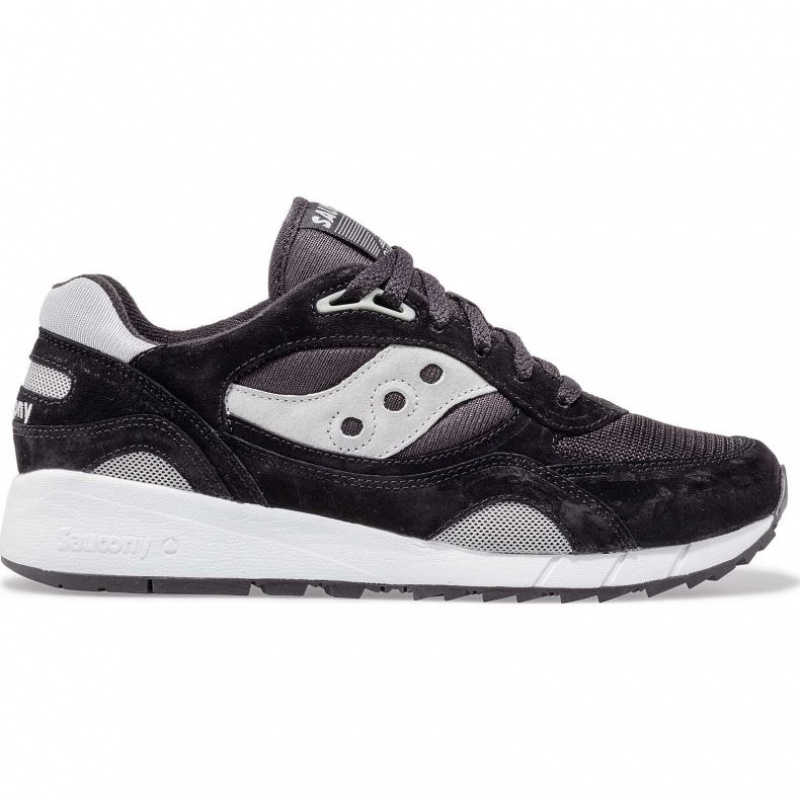 Saucony Shadow 6000 Men\'s Sneakers Black / Silver | IRELAND BIHQ