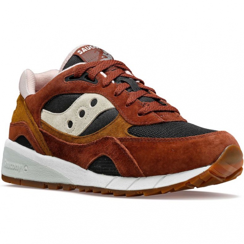 Saucony Shadow 6000 Men's Sneakers Brown / Black | IRELAND MLUS