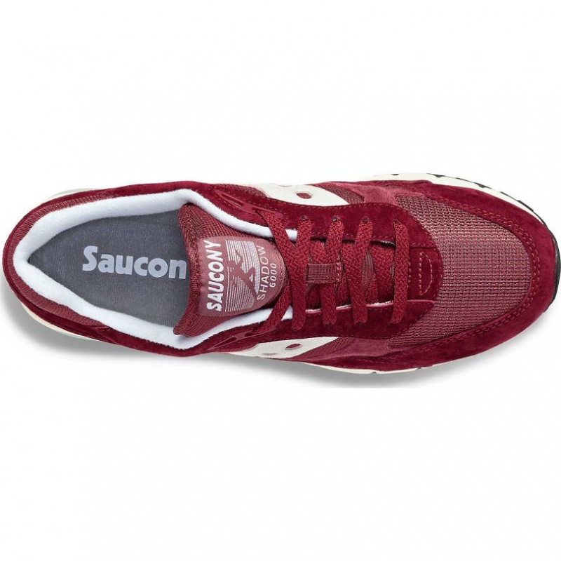 Saucony Shadow 6000 Men's Sneakers Burgundy | IRELAND JWTM