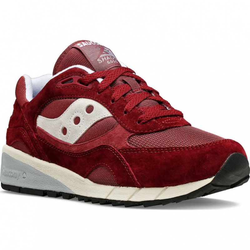 Saucony Shadow 6000 Men's Sneakers Burgundy | IRELAND JWTM