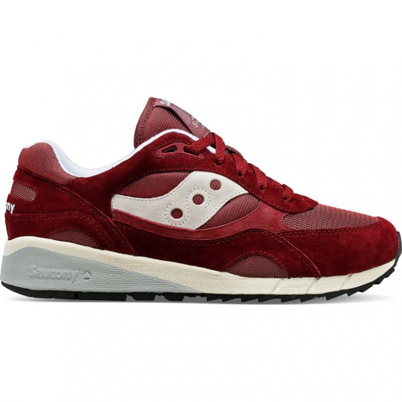 Saucony Shadow 6000 Men\'s Sneakers Burgundy | IRELAND JWTM