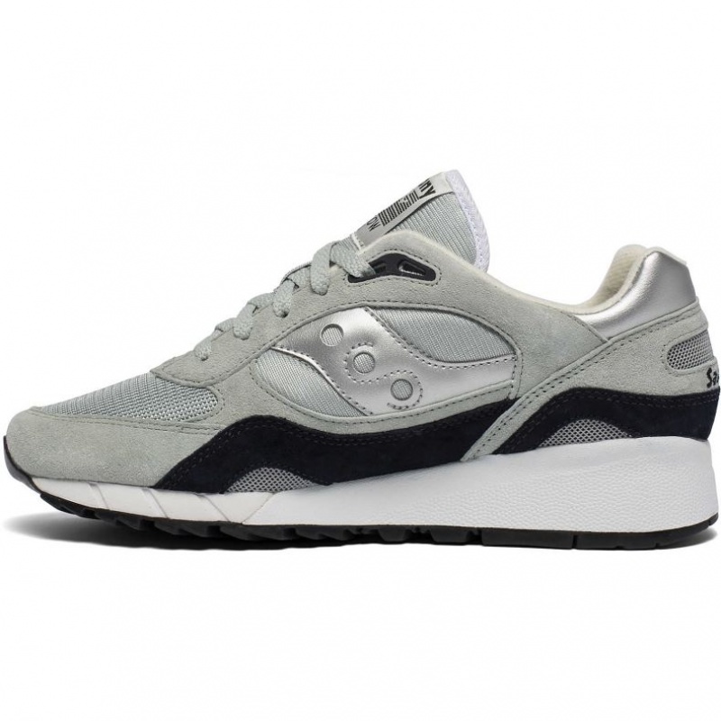 Saucony Shadow 6000 Men's Sneakers Grey / Silver | IRELAND LMSW