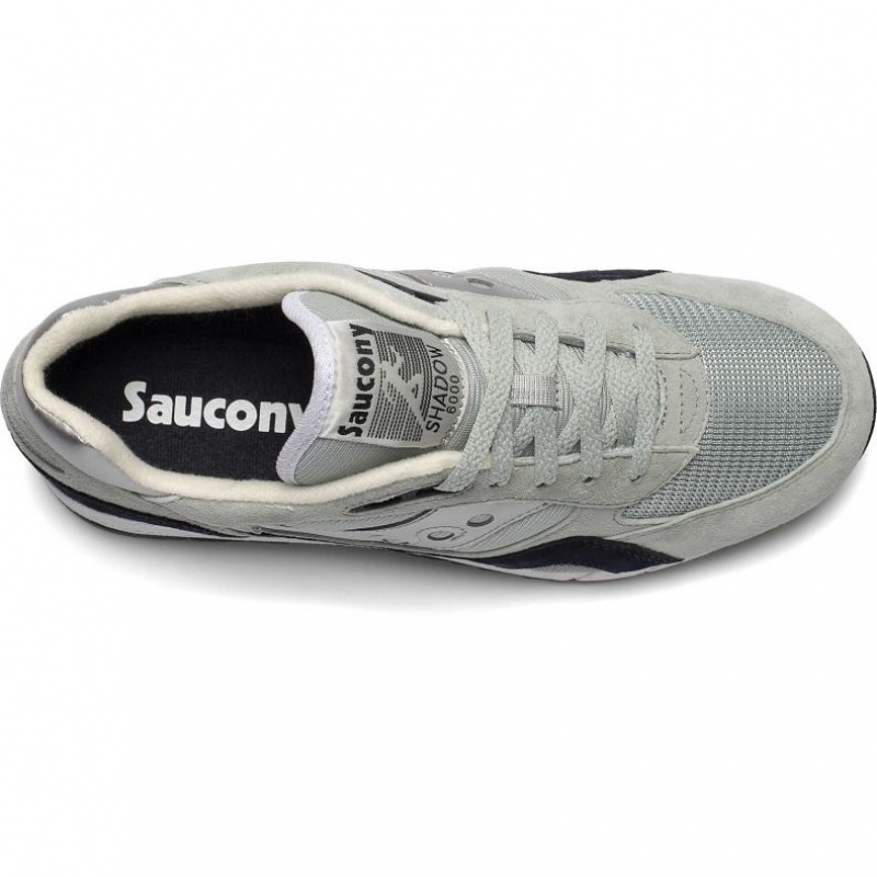 Saucony Shadow 6000 Men's Sneakers Grey / Silver | IRELAND LMSW