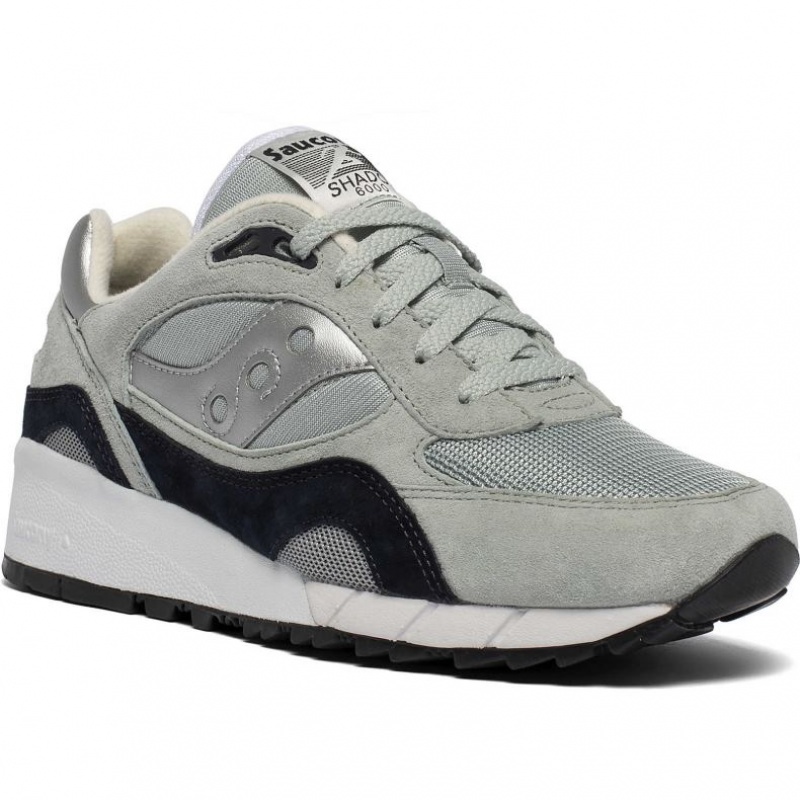 Saucony Shadow 6000 Men's Sneakers Grey / Silver | IRELAND LMSW