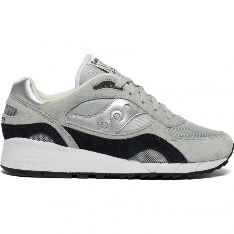 Saucony Shadow 6000 Men\'s Sneakers Grey / Silver | IRELAND LMSW