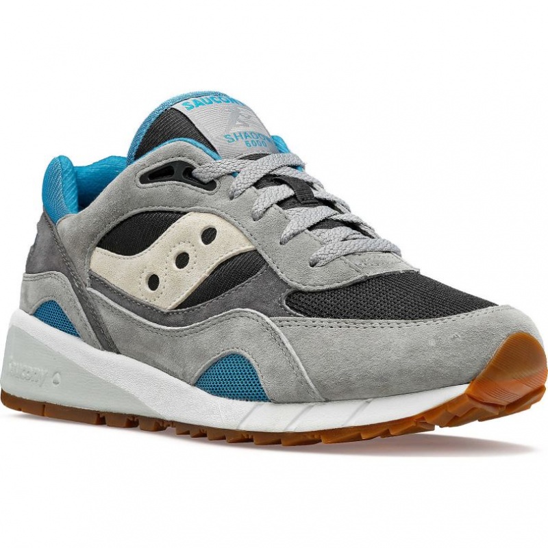 Saucony Shadow 6000 Men's Sneakers Grey / Black | IRELAND EAJO