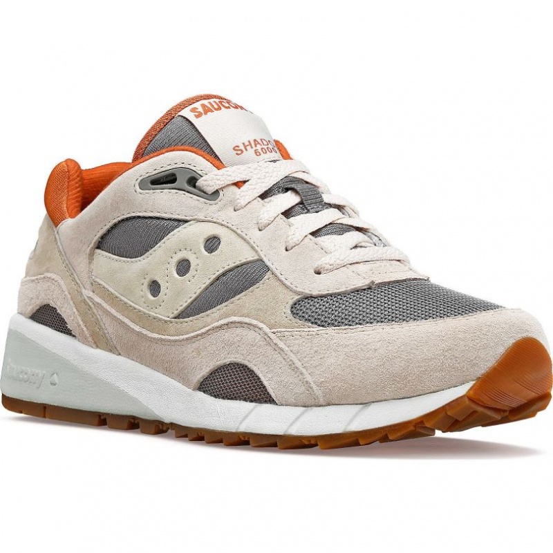 Saucony Shadow 6000 Women's Sneakers Beige / Grey | IRELAND VOCA