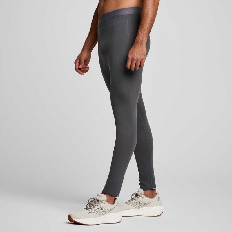 Saucony Solstice Men's Tight Grey | IRELAND ASHL