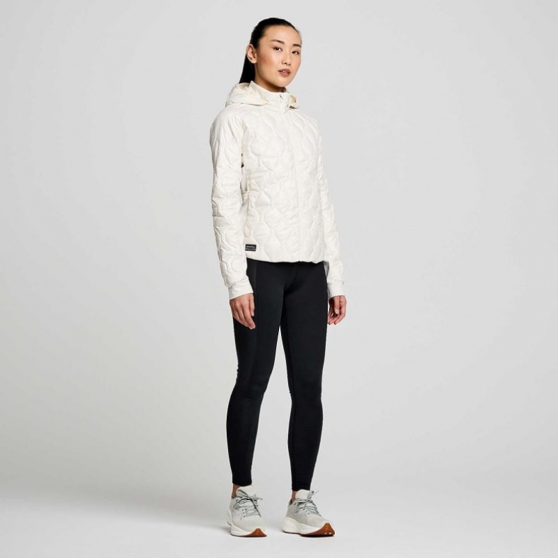 Saucony Solstice Oysterpuff Women's Jacket White | IRELAND DOCL