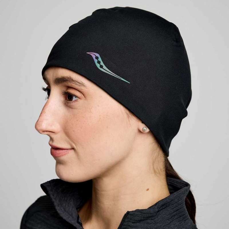 Saucony Solstice Women\'s Beanie Black | IRELAND IRFC