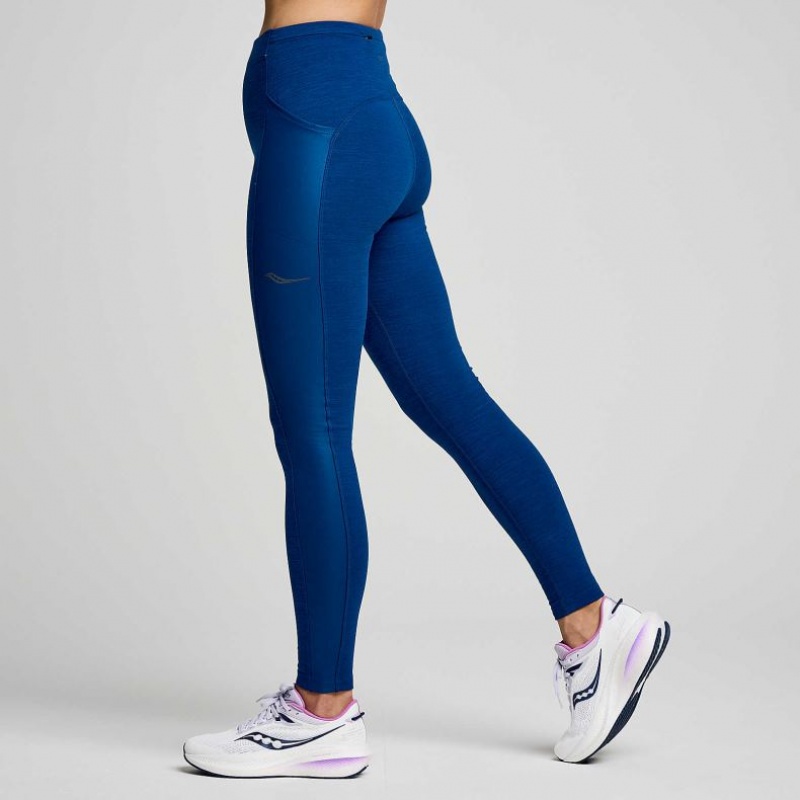 Saucony Solstice Women's Tight Indigo | IRELAND ZLQT