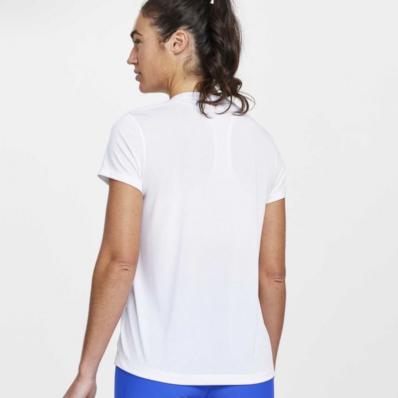 Saucony Stopwatch Short Sleeve Women's T-Shirt White | IRELAND CXYH