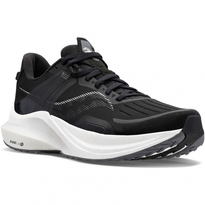 Saucony Tempus Men's Running Shoes Black | IRELAND QXAH