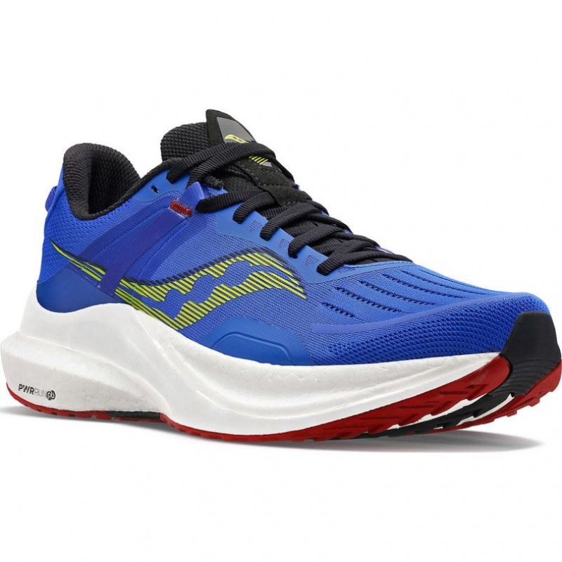 Saucony Tempus Men's Running Shoes Blue | IRELAND UJAK