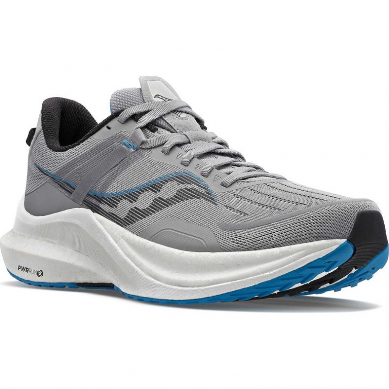 Saucony Tempus Men's Running Shoes Grey | IRELAND DRWO