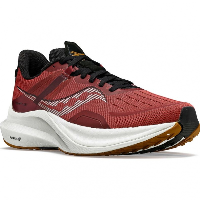 Saucony Tempus Men's Running Shoes Red | IRELAND PBIN