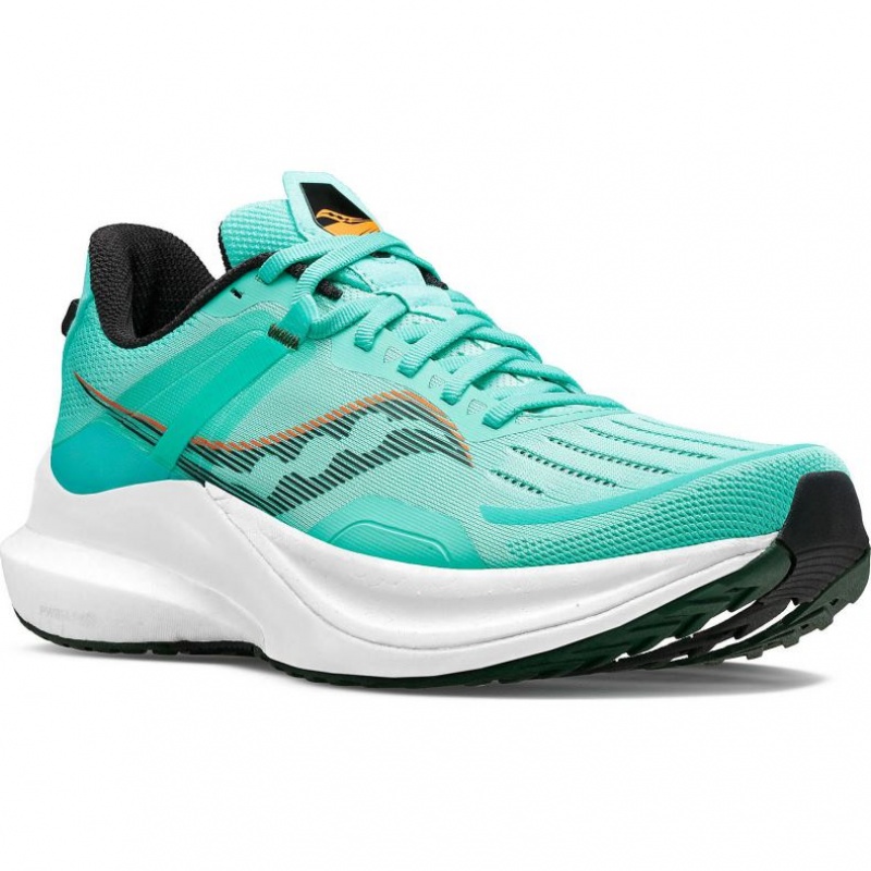 Saucony Tempus Men's Running Shoes Turquoise | IRELAND GTID