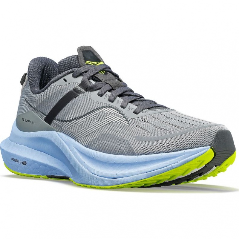 Saucony Tempus Women's Wide Running Shoes Grey | IRELAND JZOF