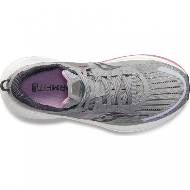 Saucony Tempus Women's Wide Running Shoes Grey | IRELAND BSVO