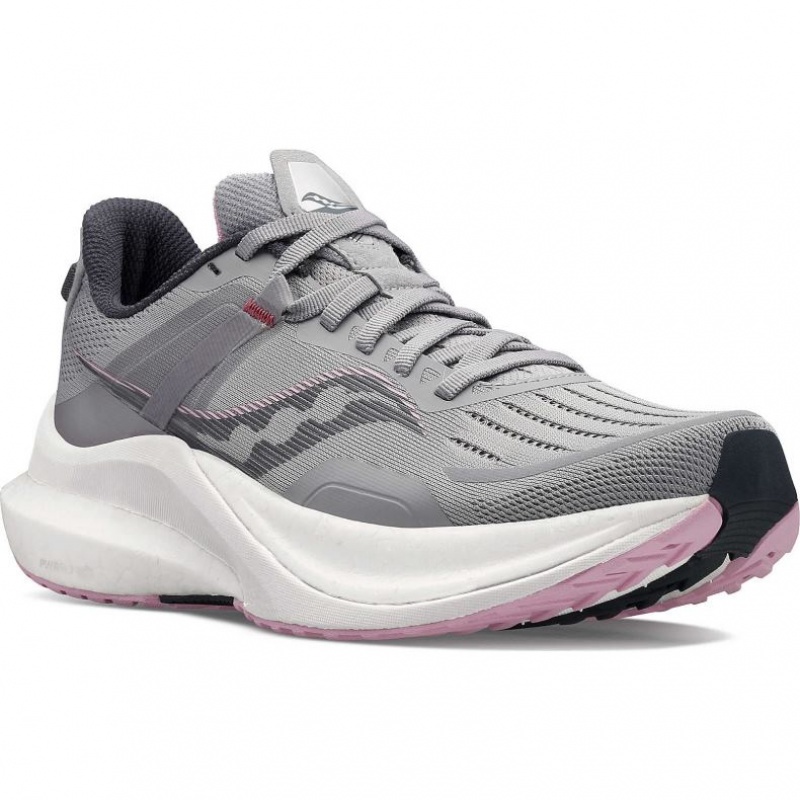 Saucony Tempus Women's Wide Running Shoes Grey | IRELAND BSVO