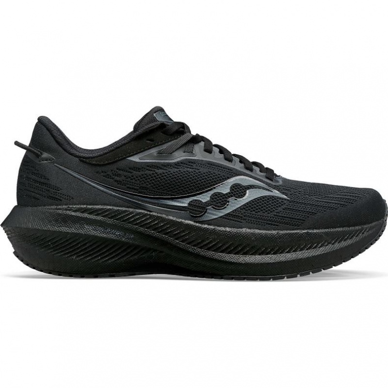 Saucony Triumph 21 Men\'s Running Shoes Black | IRELAND GPRC