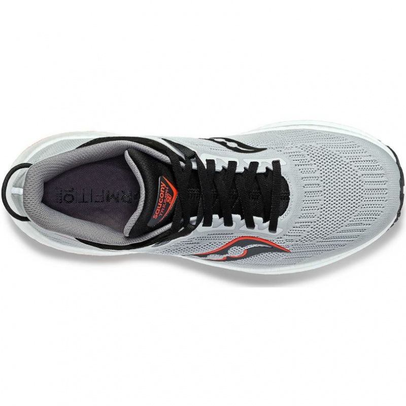 Saucony Triumph 21 Men's Running Shoes Grey | IRELAND IBDR