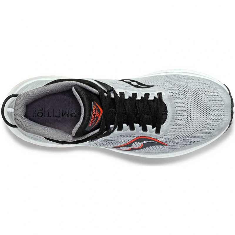 Saucony Triumph 21 Men's Wide Running Shoes Grey | IRELAND IUSL