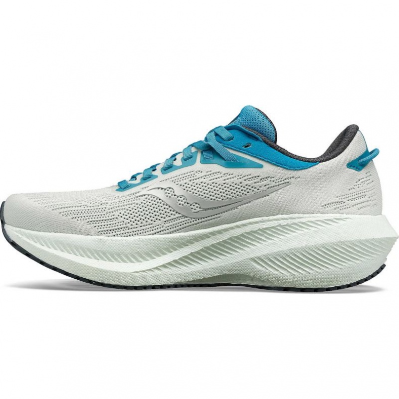 Saucony Triumph 21 Women's Running Shoes White | IRELAND VQCN