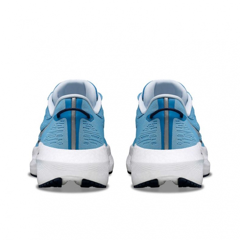 Saucony Triumph 21 Women's Running Shoes Blue | IRELAND QRJN