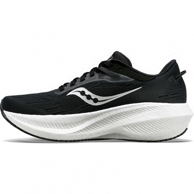 Saucony Triumph 21 Women's Running Shoes Black | IRELAND SVOE