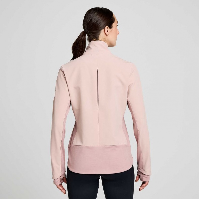 Saucony Triumph Women's Jacket Pink | IRELAND WOAE