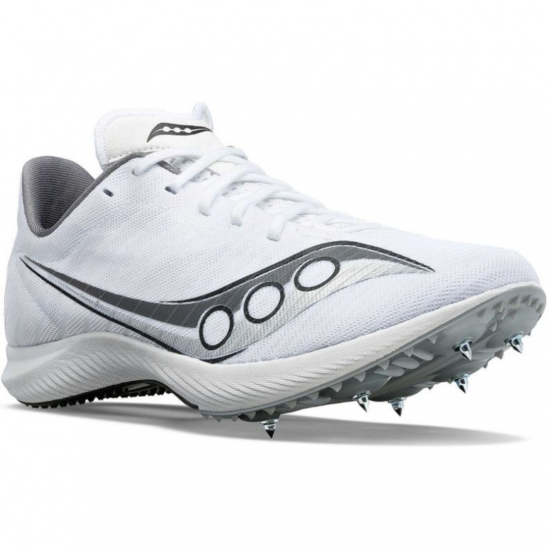 Saucony Velocity MP Men's Running Shoes White | IRELAND LDBX