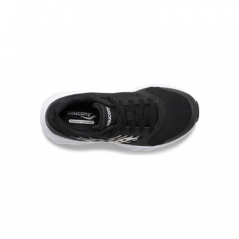 Saucony Wind 2.0 Lace Big Kids'' Sneakers Black | IRELAND AFJP