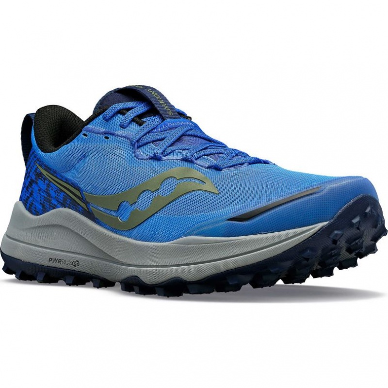 Saucony Xodus Ultra 2 Men's Trail Running Shoes Blue | IRELAND AROK